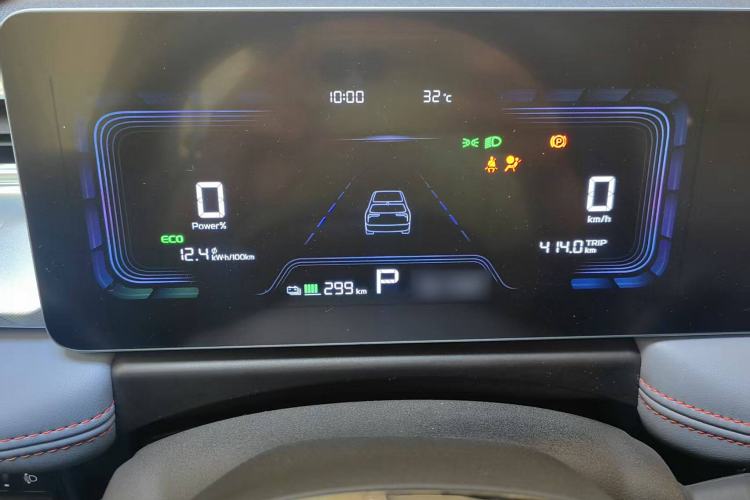 Used Geometry E Firefly 2023 401KM Linglong Tiger 5-Seater Instrument Cluster