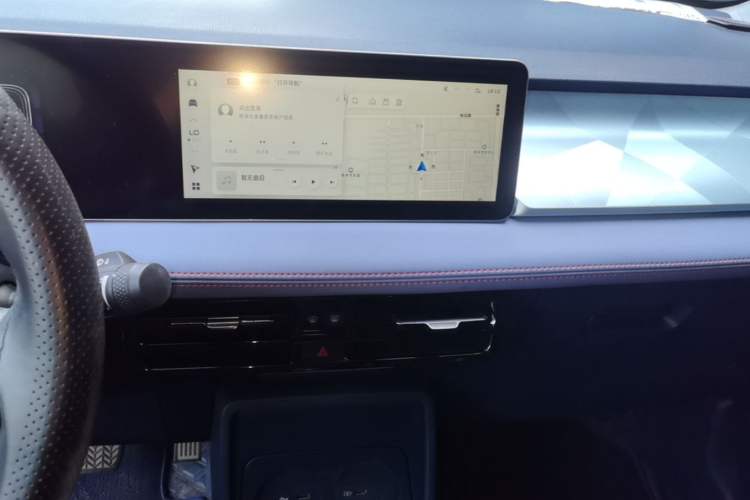 Used Geometry E Firefly 2023 401KM Linglong Tiger 5-Seater Custom Edition Audio And AC Panel