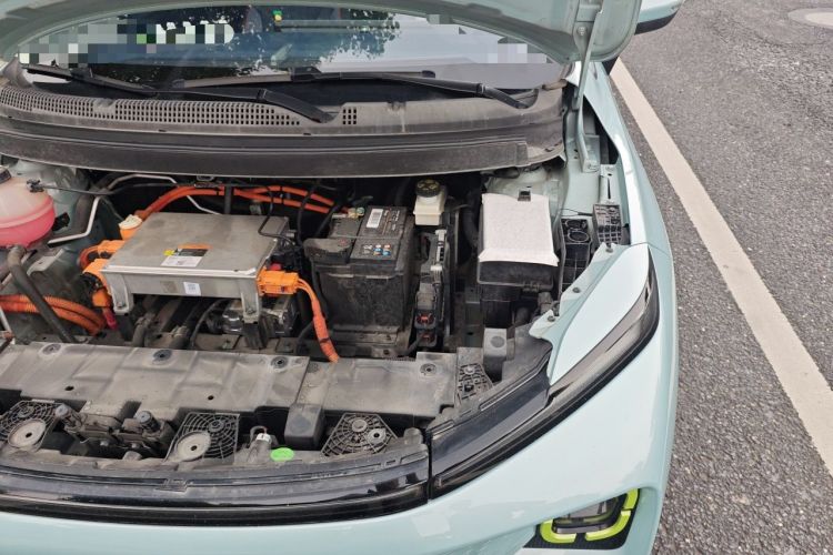 Used Geometry E Firefly 2023 401KM Linglong Tiger 5-Seater Engine Bay Left