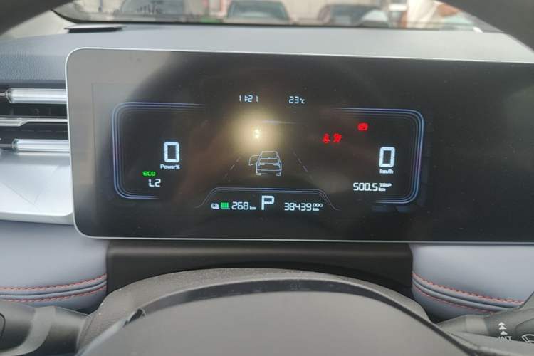 Used Geometry E Firefly 2023 401KM Linglong Tiger 5-Seater Instrument Cluster