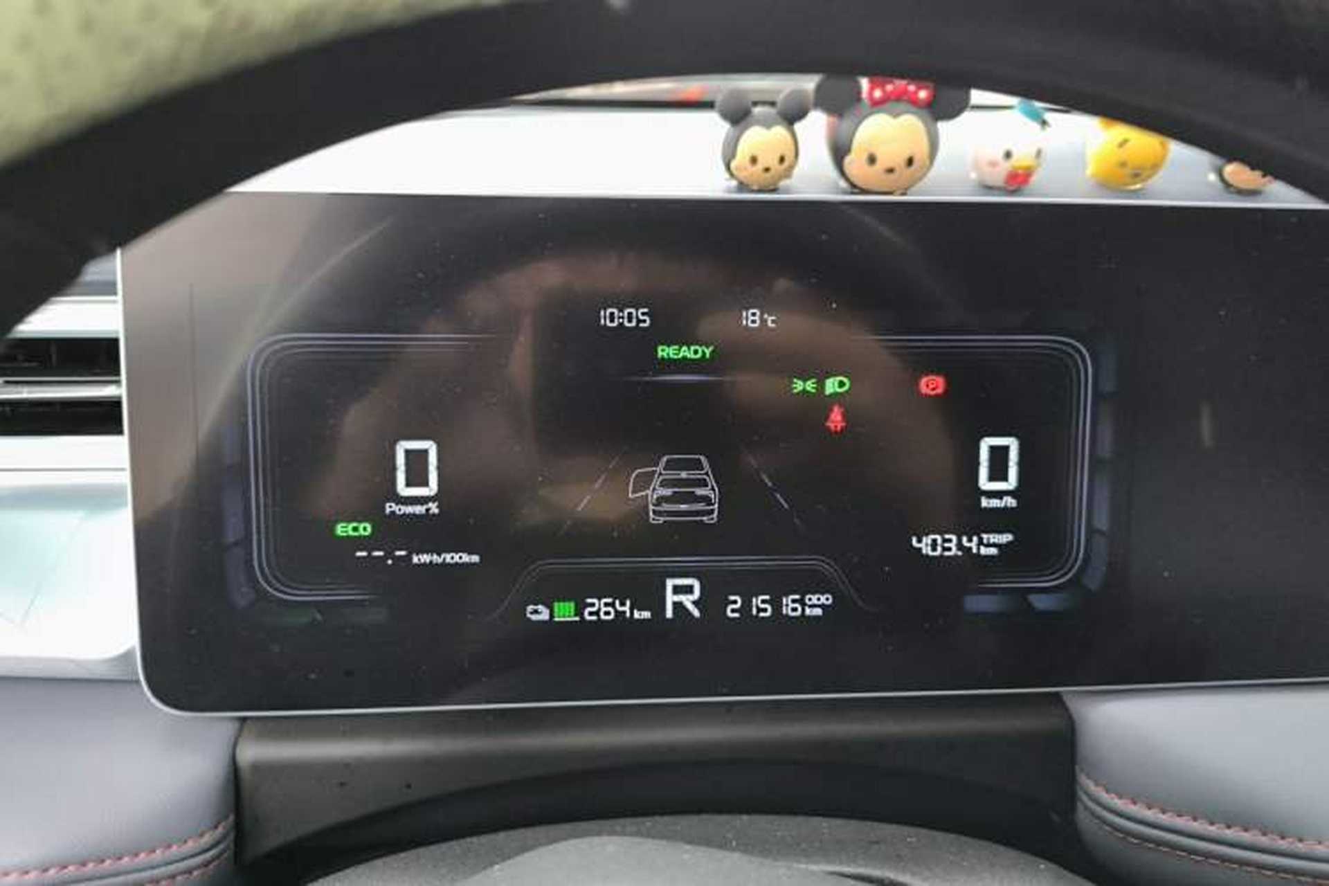 Used Geometry E Firefly 2023 401KM Linglong Tiger 5-Seater Instrument Cluster