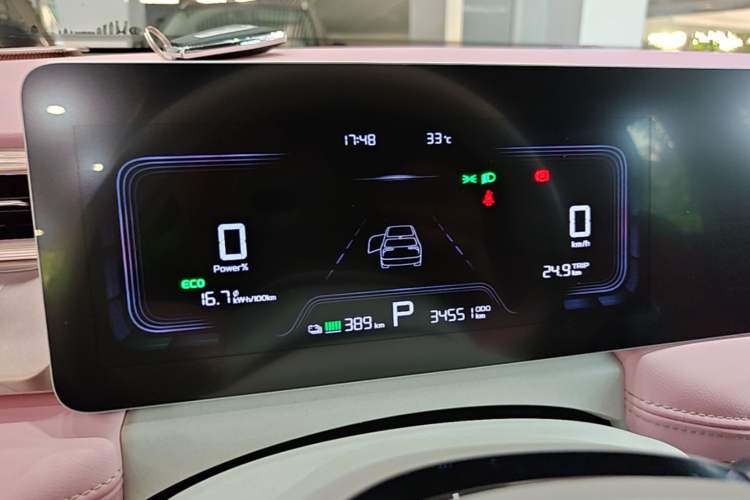 Used Geometry E Firefly 2023 401 km Super-Liked Special Edition 5 Seats Instrument Cluster