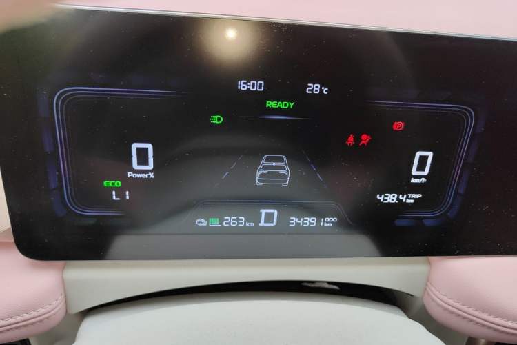 Used Geometry E Firefly 2023 401 km Super-Liked Special Edition 5 Seats Instrument Cluster