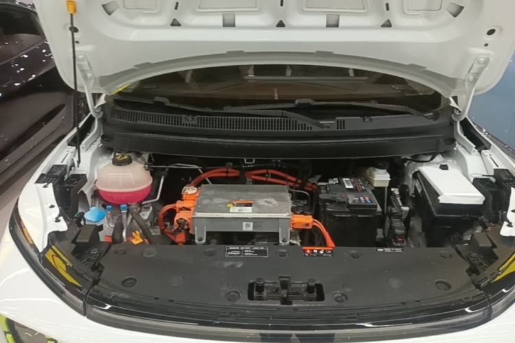 Used Geometry E Firefly 2023 401KM Lightning Tiger 5-Seater Engine Bay