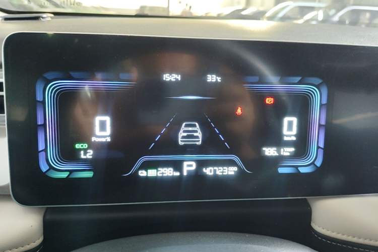 Used Geometry E Firefly 2023 320KM Cute & Handsome Tiger 5 Seats Instrument Cluster