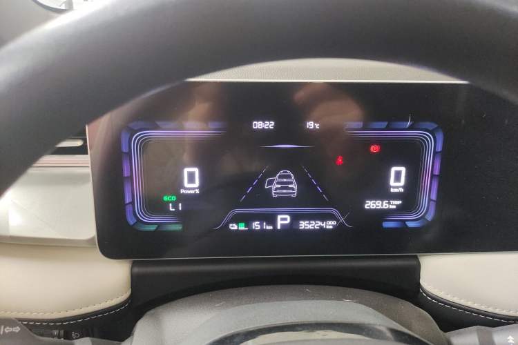 Used Geometry E Firefly 2023 320KM Cute & Handsome Tiger 5 Seats Instrument Cluster