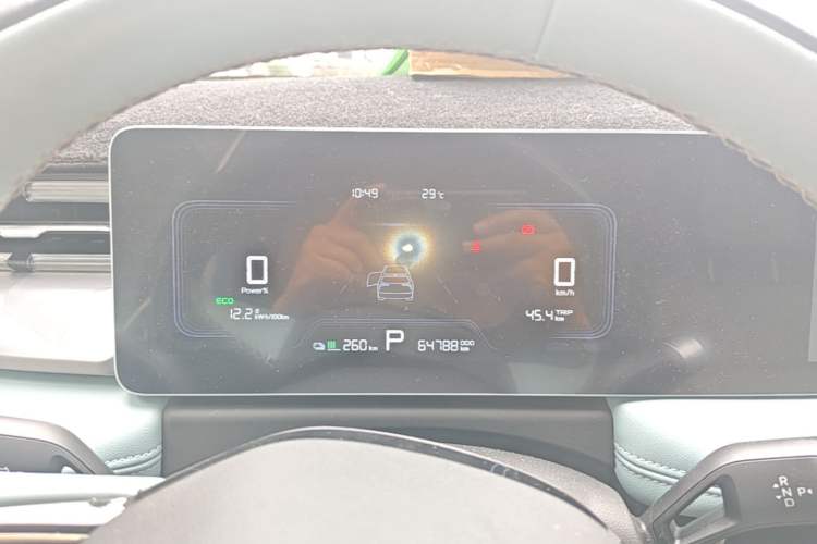 Used Geometry E Firefly 2024 401 km Fluorescent Instrument Cluster