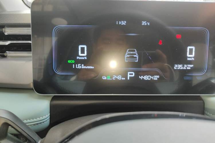 Used Geometry E Firefly 2024 401 km Fluorescent Instrument Cluster
