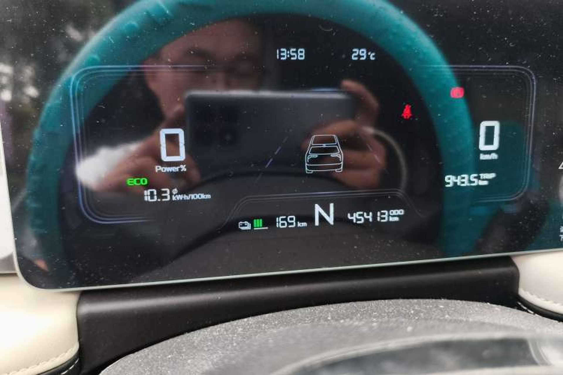 Used Geometry E Firefly 2024 301km Flowing Light Instrument Cluster