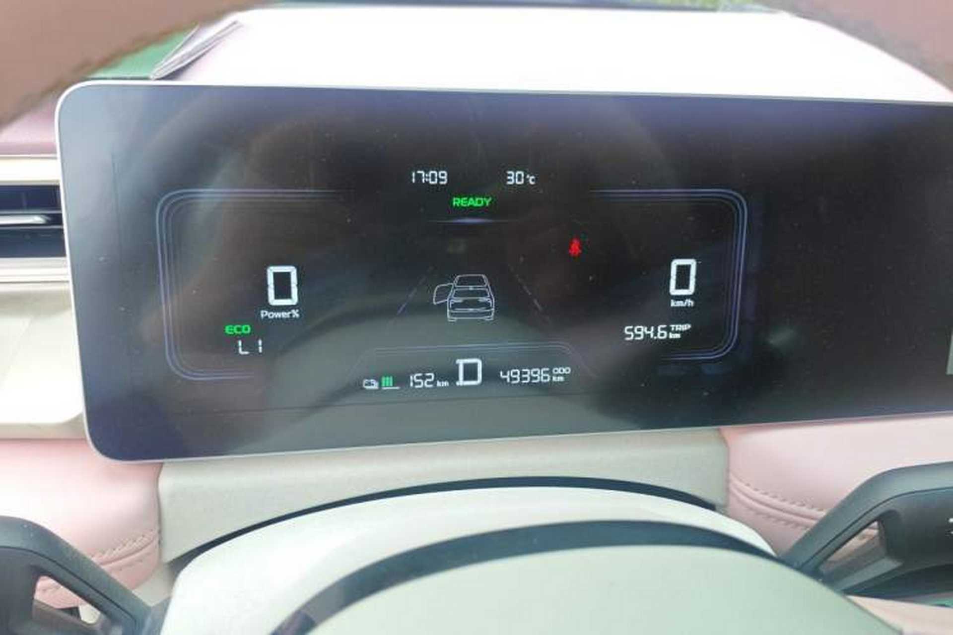 Used Geometry E Firefly 2024 301km Starlight Instrument Cluster