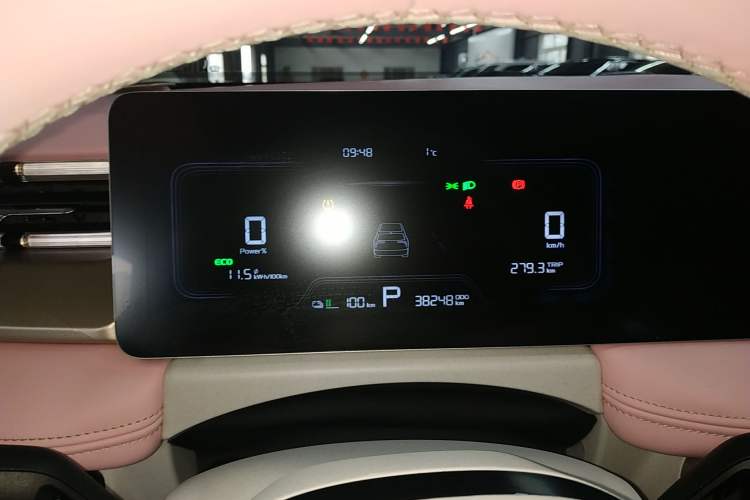 Used Geometry E Firefly 2024 301km Starlight Instrument Cluster