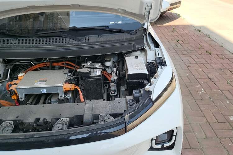Used Geometry E Firefly 2024 401km Starlight Engine Bay Left