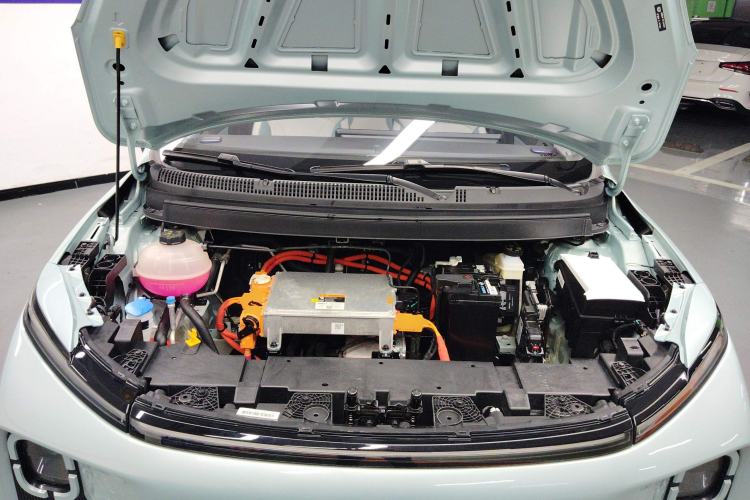 Used Geometry E Firefly 2024 401 km Fluorescent Engine Bay