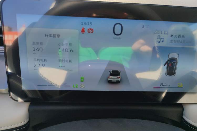 Used Geometry E Firefly 2024 401 km Fluorescent Instrument Cluster