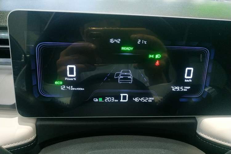 Used Geometry E Firefly 2024 401km Starlight Instrument Cluster