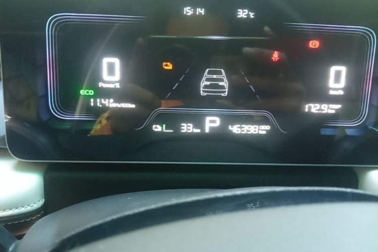 Used Geometry E Firefly 2024 401km Starlight Instrument Cluster