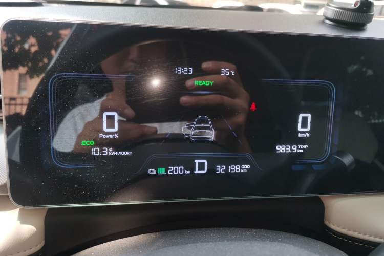 Used Geometry E Firefly 2024 301km Starlight Instrument Cluster