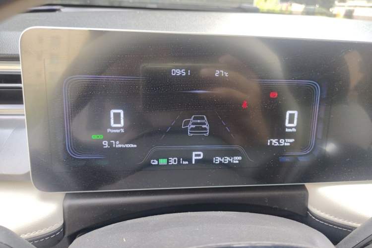 Used Geometry E Firefly 2024 301km Starlight Instrument Cluster
