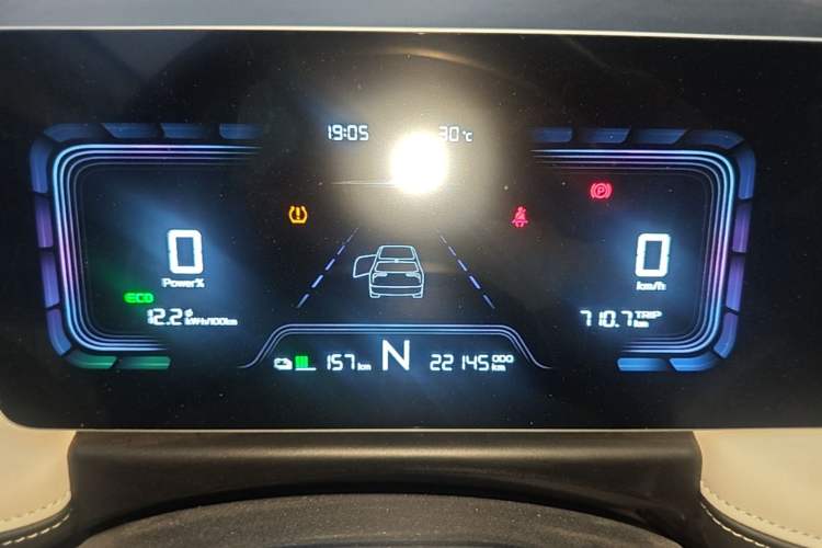 Used Geometry E Firefly 2024 301km Flowing Light Instrument Cluster