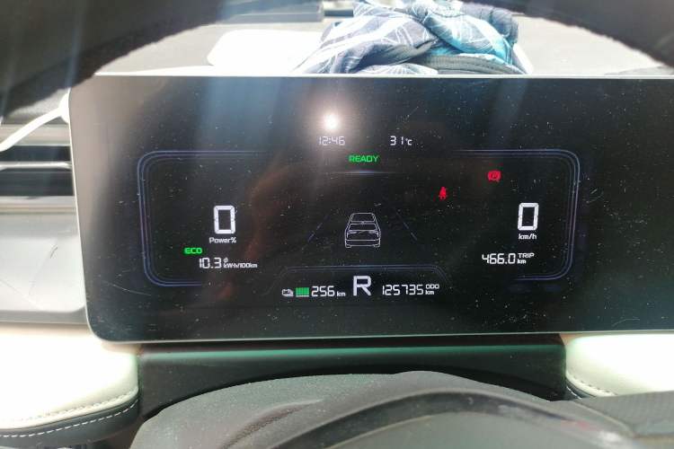 Used Geometry E Firefly 2024 301km Flowing Light Instrument Cluster