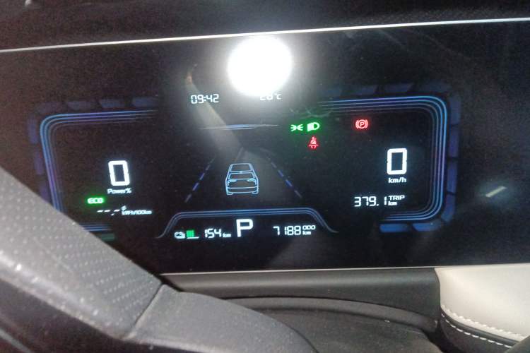 Used Geometry E Firefly 2024 301km Starlight Instrument Cluster