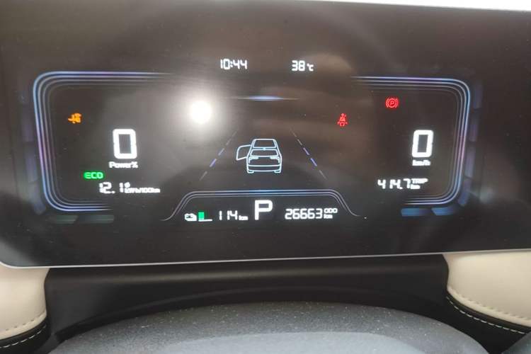 Used Geometry E Firefly 2024 301km Starlight Instrument Cluster