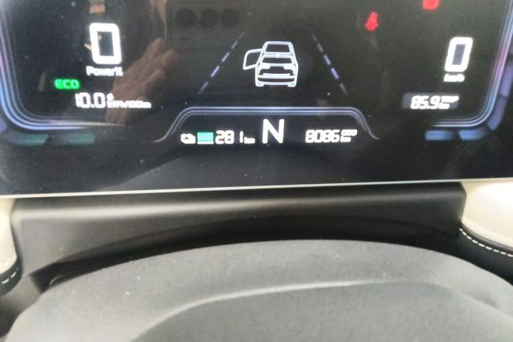 Used Geometry E Firefly 2024 301km Longteng Edition Odometer Close Up