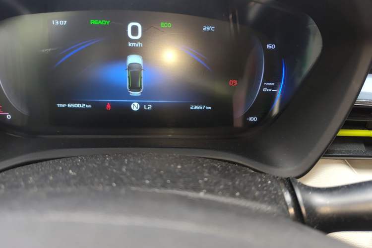 Used Geometry EX3 Kung Fu Cow 2021 Tough Bull Cow Odometer Close Up