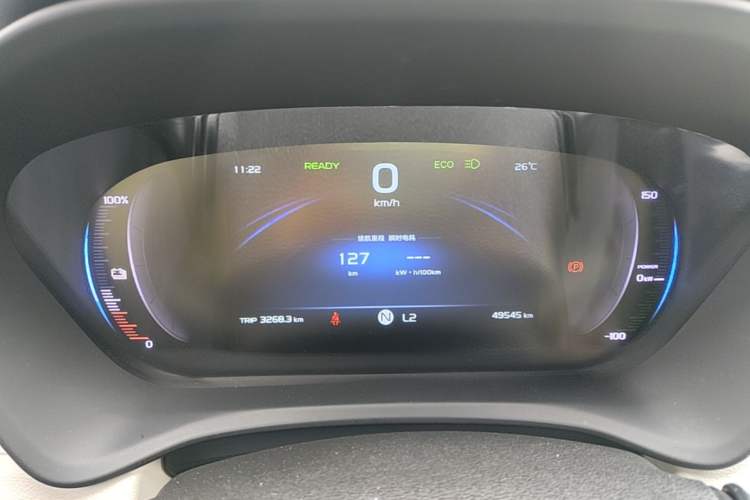 Used Geometry EX3 Kung Fu Cow 2021 Kungfu NiuNiu Instrument Cluster