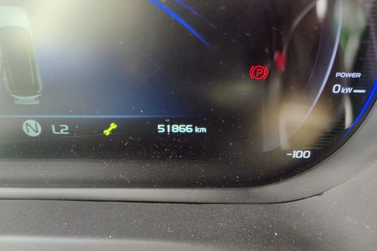 Used Geometry EX3 Kung Fu Cow 2021 Tough Bull Cow Odometer Close Up