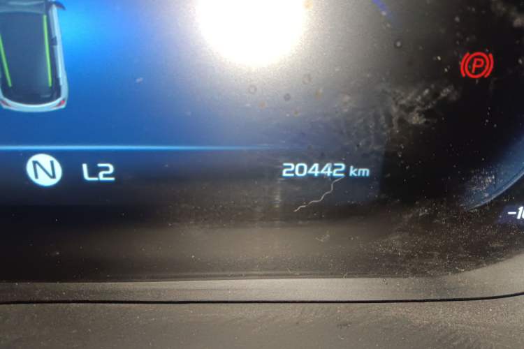 Used Geometry EX3 Kung Fu Cow 2021 Kungfu NiuNiu Odometer Close Up
