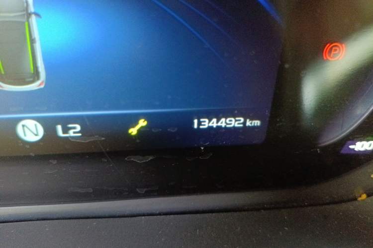 Used Geometry EX3 Kung Fu Cow 2021 Kungfu NiuNiu Odometer Close Up