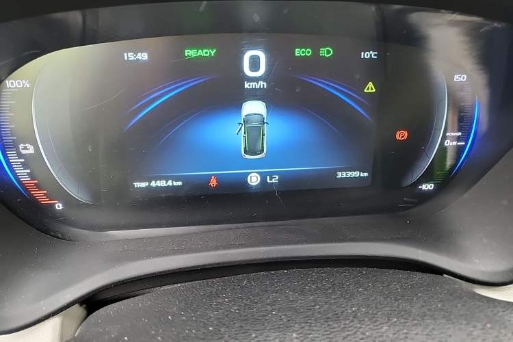 Used Geometry EX3 Kung Fu Cow 2021 Kungfu NiuNiu Odometer Close Up