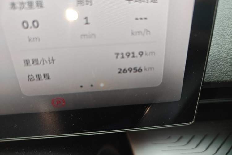 Used Geometry G6 2024 500KM Flagship Version Odometer Close Up