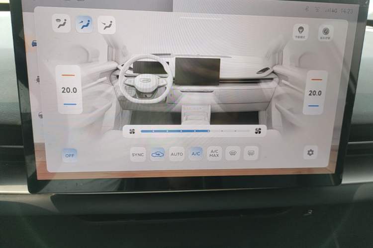 Used Geometry G6 2024 410 KM Luxury Version Audio And AC Panel