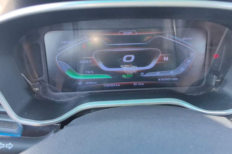 Used GLEAGLE EX3 2018 Luxury Edition Instrument Cluster