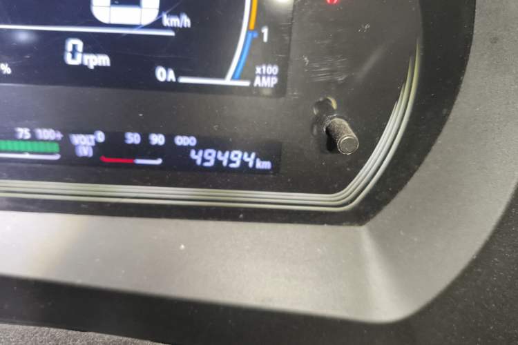 Used GLEAGLE K17 2016 K17A Fashion Edition Odometer Close Up