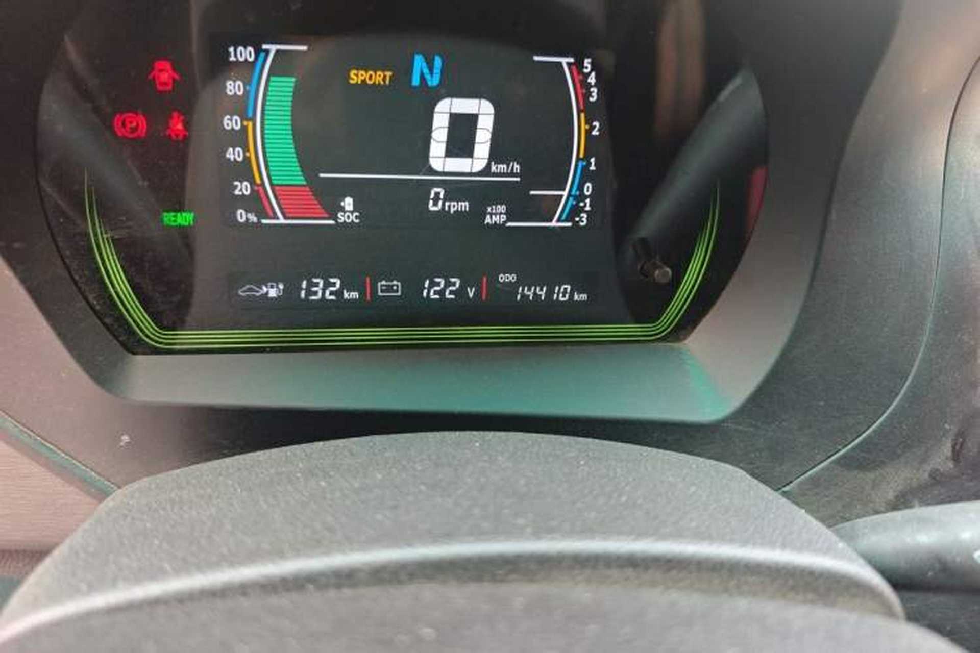 Used GLEAGLE K17 2017 K17AS model Odometer Close Up