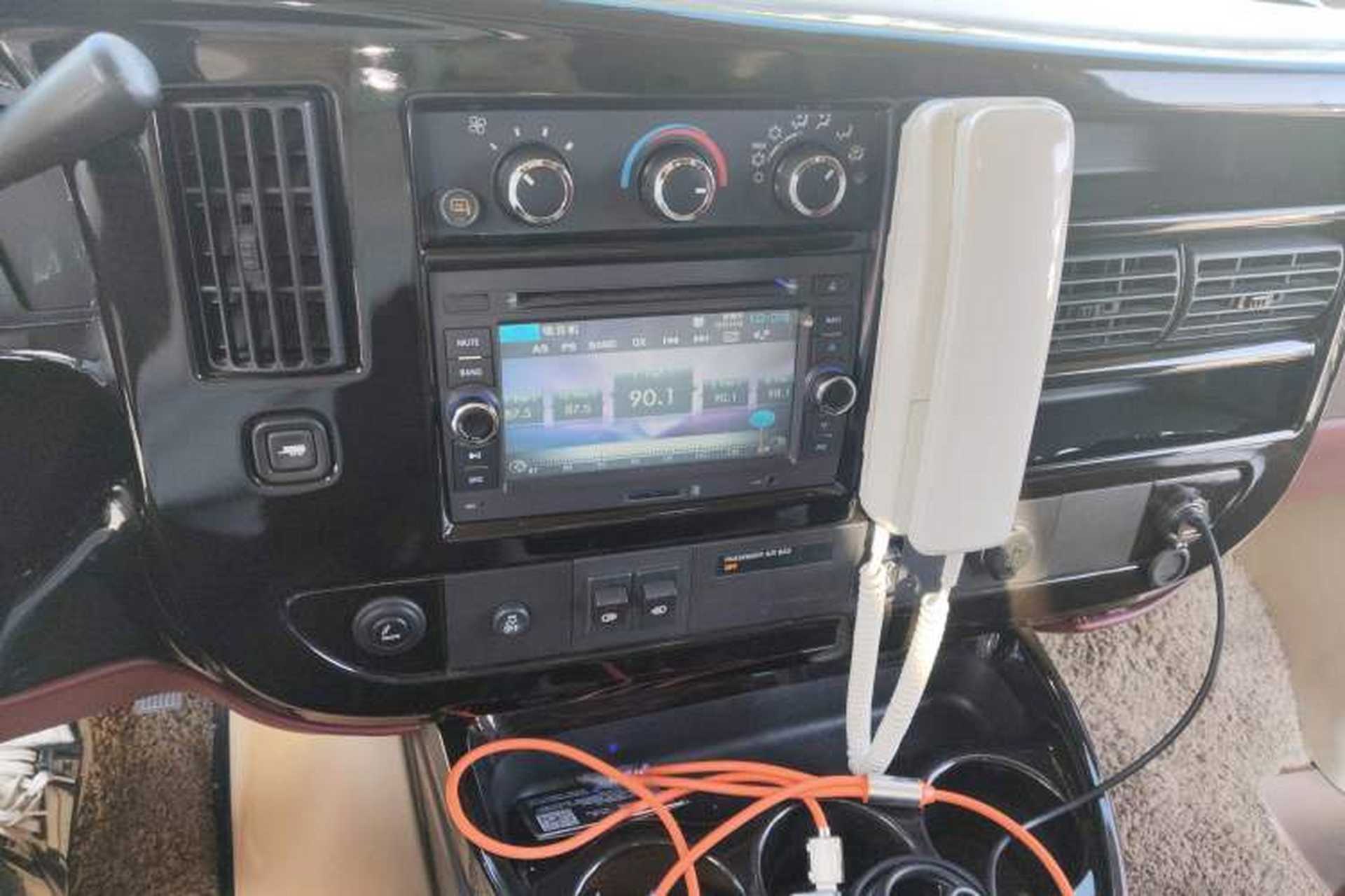 Used GMC SAVANA 2014 5.3L 1500S Audio And AC Panel