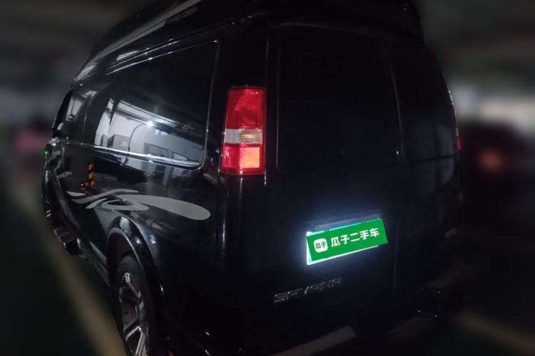 Used GMC SAVANA 2018 6.0L GX777 Prestige Star Edition Rear Left 45 Deg
