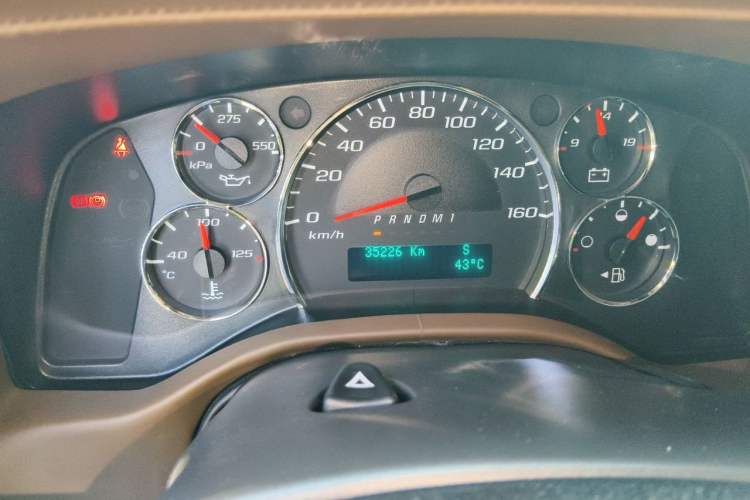 Used GMC SAVANA 2019 6.0L GL750 Elegant Sky Edition Odometer Close Up