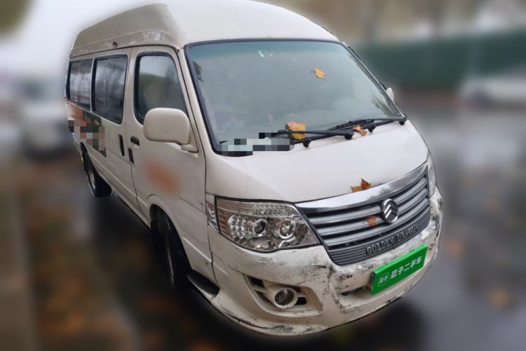 Used Golden Dragon Hiace 2021 1.8L Gasoline Version Long Wheelbase High-Roof Model LJ4A18Q6 Front Right 45 Deg