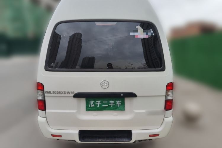 Used Golden Dragon Hiace 2021 1.8L Gasoline Version Logistics Vehicle Long-Wheelbase High-Roof Model GL850 LJ4A18Q6 Rear