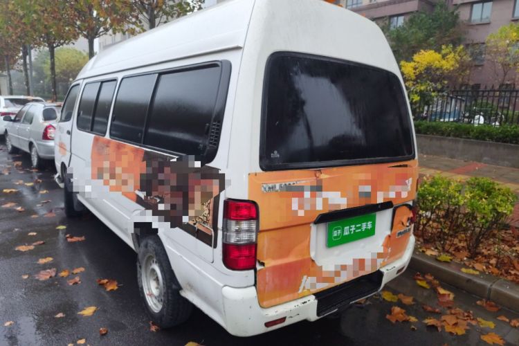 Used Golden Dragon Hiace 2021 1.8L Gasoline Version Long Wheelbase High-Roof Model LJ4A18Q6 Rear Left 45 Deg