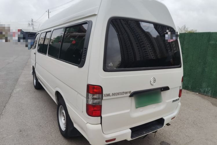 Used Golden Dragon Hiace 2021 1.8L Gasoline Version Logistics Vehicle Long-Wheelbase High-Roof Model GL850 LJ4A18Q6 Rear Left 45 Deg