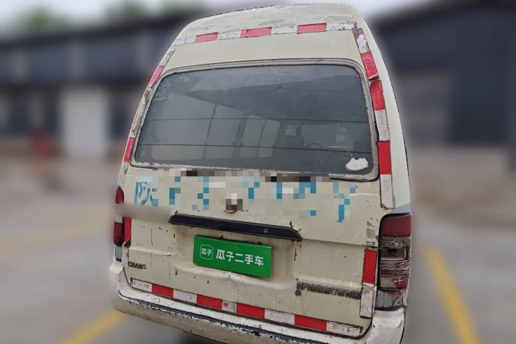 Used Golden Dragon Hiace 2010 2.8T Standard-Height Advanced Version GW2.8TC-2 Rear