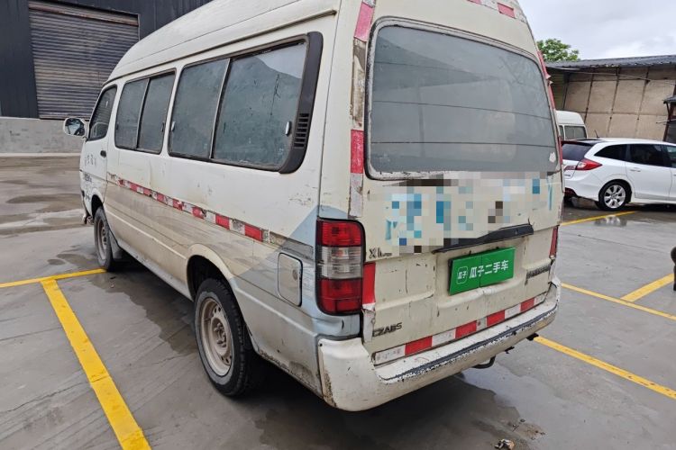 Used Golden Dragon Hiace 2010 2.8T Standard-Height Advanced Version GW2.8TC-2 Rear Left 45 Deg