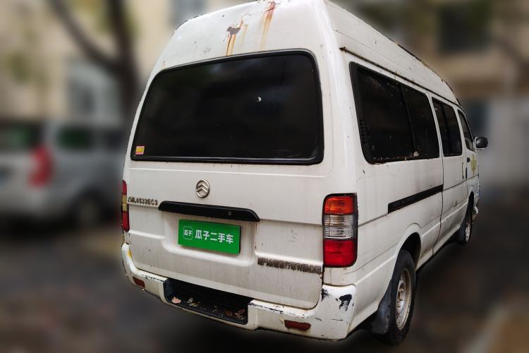 Used Golden Dragon Hiace 2010 2.0T Standard-Wheelbase Advanced Edition D20A Rear Right 45 Deg