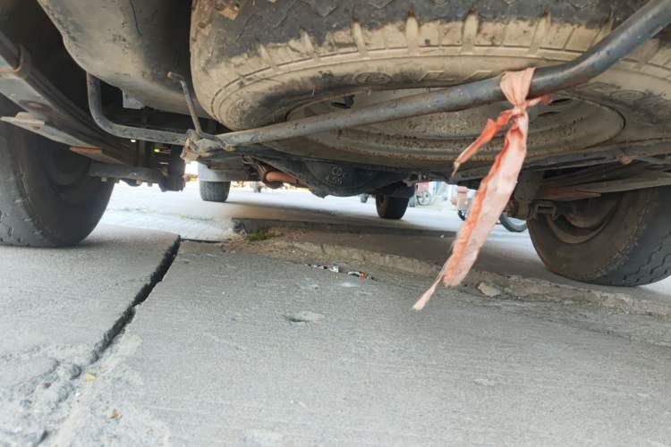 Used Golden Dragon Hiace  Chassis Rear