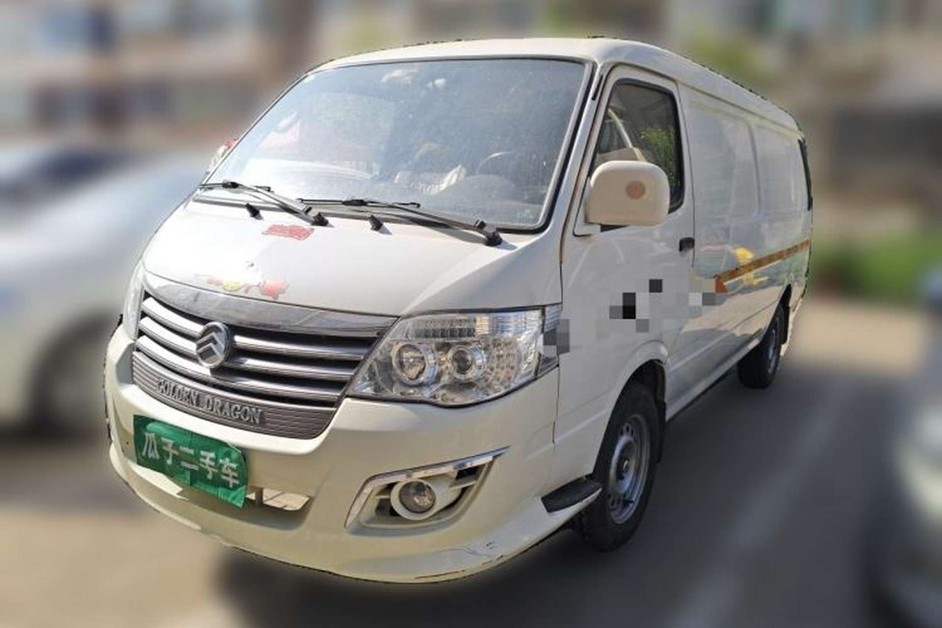 Used Golden Dragon Hiace  Front Left 45 Deg